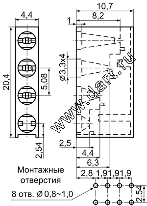 LED:      