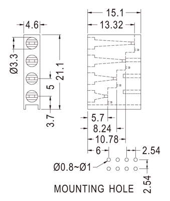 LED:      