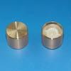 Ручка для потенциометра алюминиевая с пластиковой вставкой IC_16,5x14