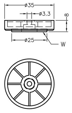ножка для Hi-Fi аппаратуры