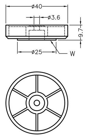 ножка для Hi-Fi аппаратуры