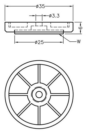 ножка для Hi-Fi аппаратуры