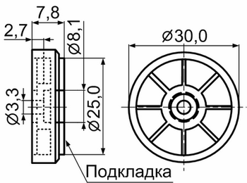 ножка для Hi-Fi аппаратуры