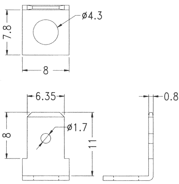 PC3L25004,  6,35  90.      D.=4,3
