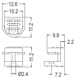 DELT-21, Фиксатор межплатный