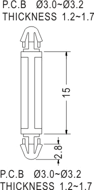 LCJ-15, Фиксатор платы