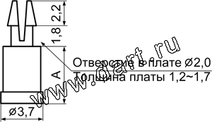 Серия MS, Фиксатор платы
