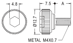 GPE4-8L, GPE4-12L,      M4x0,7