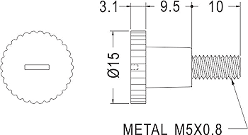 GPE5-20,      M5x0,8