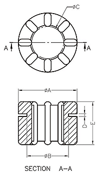 Серия TGM, Монтажные амортизаторы для жестких дисков