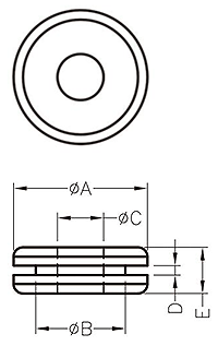 Серия TGM, Монтажные амортизаторы для жестких дисков
