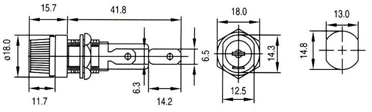 CQ-207HQC,     D6,3x32 (1/4x1-1/4)