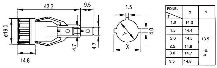 CQ-207R,     D6,3x32 (1/4x1-1/4)