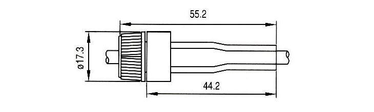 CQ-209A,     D6,3x32  6,3x30 (1/4x1-1/4)