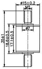   , 15,0*17,1 2 pole plug discharge 60kA