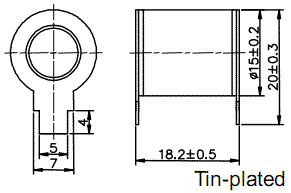   , 15,0*17,1 2 pole plug discharge 60kA