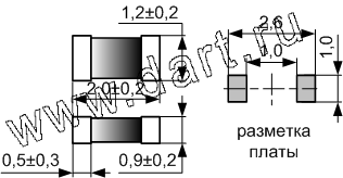 FB201209 (0805), TI201209 (0805)      