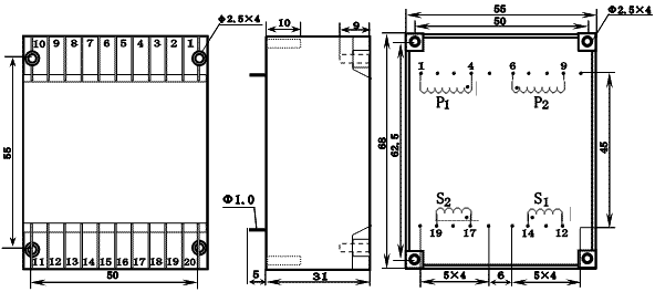 Argent Angel SL20 Model Flat PCB Soldering Power Transformers