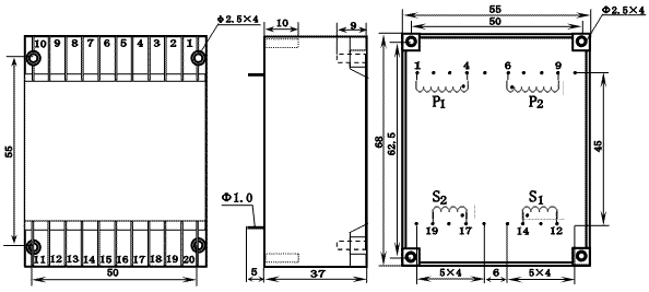 Argent Angel SL30 Model Flat PCB Soldering Power Transformers, Трансформаторы