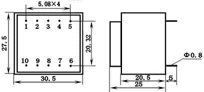 Blue Fairy T1 Model PCB Soldering Power Transformers, Трансформаторы