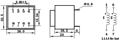 KCB Series Thyristor Triggering Transformers, (KCB0025/K101A), Трансформаторы