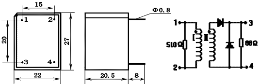 KCB Series Thyristor Triggering Transformers, (KCB419/201ATM), Трансформаторы