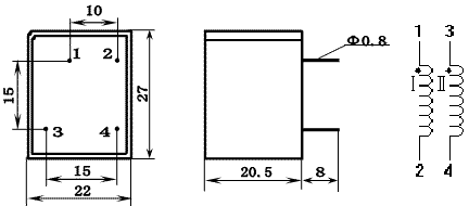 Thyristor Triggering Transformers, (KCB419/301A), Трансформаторы
