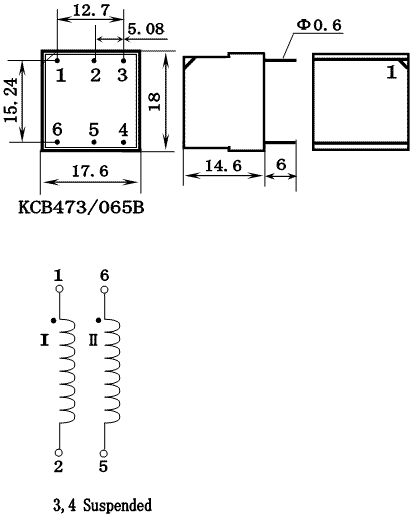 KCB Series Thyristor Triggering Transformers, (KCB473/065B) Трансформаторы