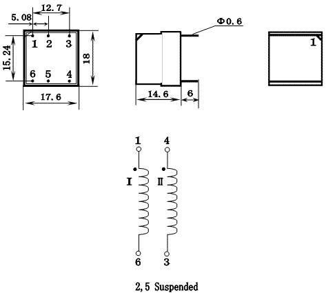 KCB Series Thyristor Triggering Transformers, (KCB473/101A), Трансформаторы