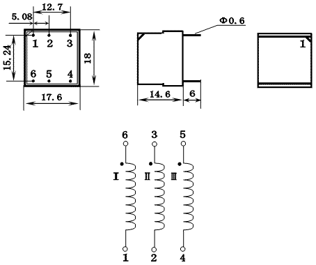 KCB Series Thyristor Triggering Transformers, (KCB473/104B), Трансформаторы