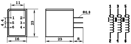 KCB Series Thyristor Triggering Transformers, (KCB674/211B), Трансформаторы