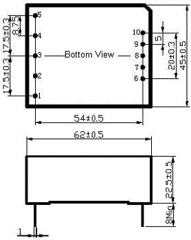 Серия FTA5~15W, Three-phase Input Series, Трансформаторы