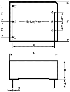 VAD2.5~30W, Double-Output Common-Ground Series, Трансформаторы