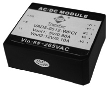 VAD2.5~30W, Double-Output Isolated L Series, Трансформаторы