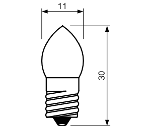 W012 - B11x30, 10 ,    