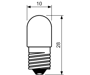 W015 - T10x28, E10 ,   