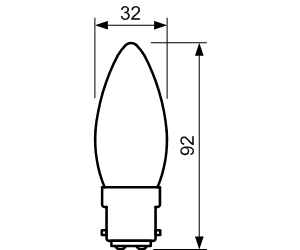 W038 - C32x92, B22 ,  