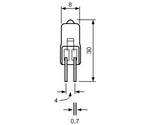 W039 - T8x30,JC , G4 ,  