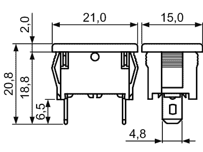 R9-66, Индикаторные лампы