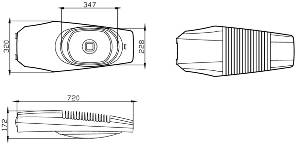 BL 720 Уличное светодиодное освещение