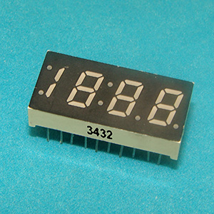 Индикаторы цифровые 7-сегментные светодиодные 3,5-разрядные, высота символа 0.33 дюйм