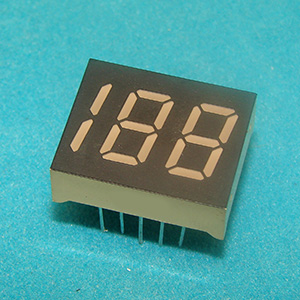 Индикаторы цифровые 7-сегментные светодиодные 2,5-разрядные, высота символа 0.45 дюйм