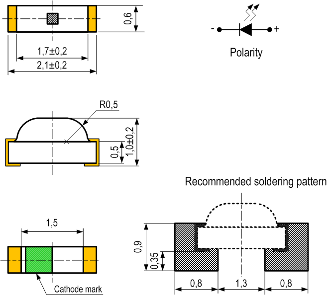 SMD 0805 SIDE:    
  