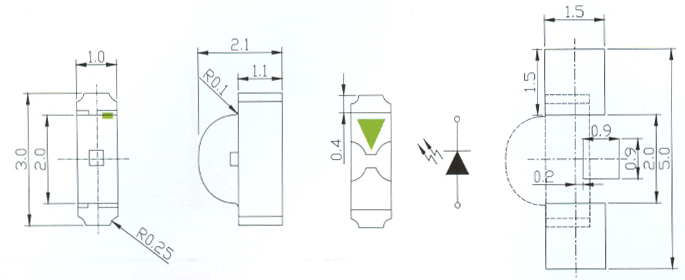 1204 (2,1T)     SMD     