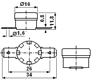    -  KSD301 W/O BHL