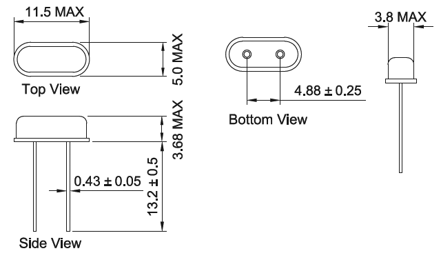   6B ,  HC-49S, KX-3H Geyer, 6B