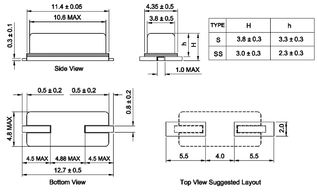   6C ,  HC-49SM, KX-K Geyer