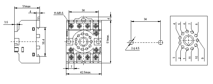 10FF-3Z-C2,     JQX-10F/JSB-53FA/FC,   