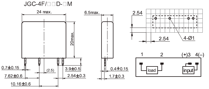 JGC-4F, Реле твердотельные
