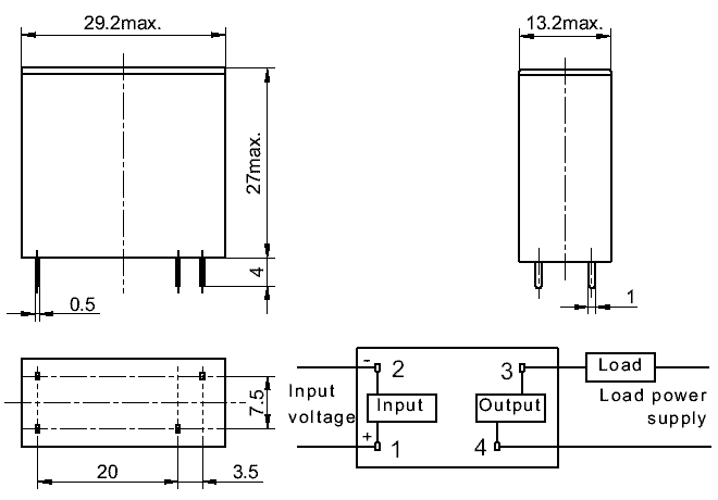 JGX-40FA, Реле твердотельные